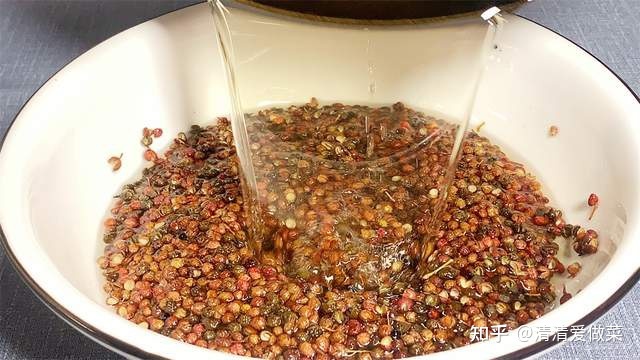 花椒花椒油的制作方法