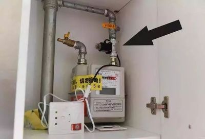 厨房气表隐藏