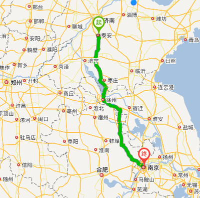 南京到泰安