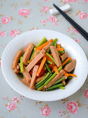凉拌午餐肉的做法大全