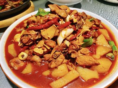 烤肉炖豆腐的做法