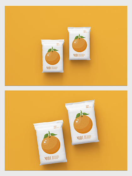 食品包装袋黄白配色方法