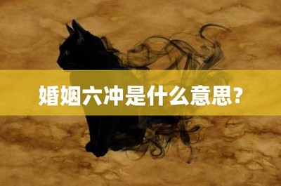 婚姻六冲是什么意思
