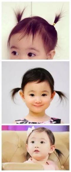 1岁多的女宝宝发型大全