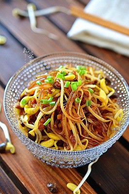 豆芽粉丝肉末做法大全家常