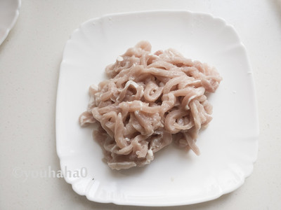 猪肉丝图片