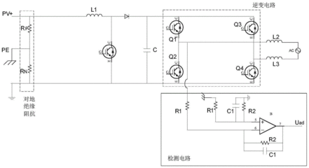 绝缘阻抗检测电路