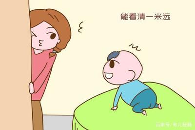 2个月宝宝能看多远
