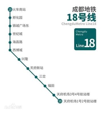 成都8号线地铁线路图