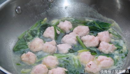 虾丸菠菜汤的做法大全家常