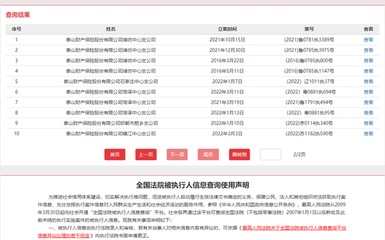 全国被执行人信息网