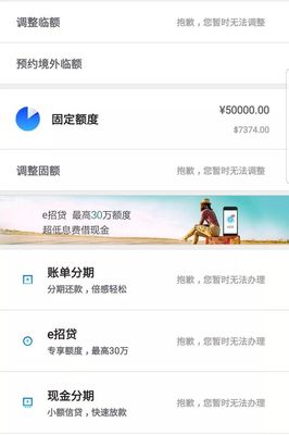 招商银行e招贷额度多少