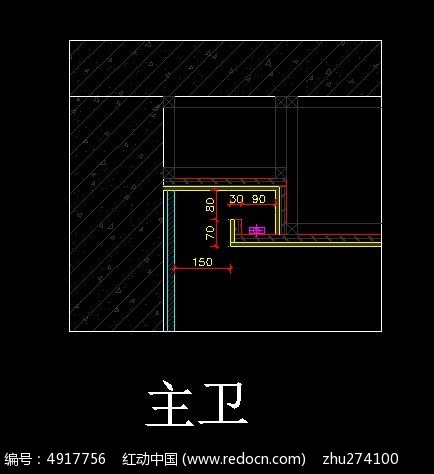 吊顶剖面图详解