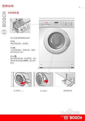 滚筒洗衣机的使用