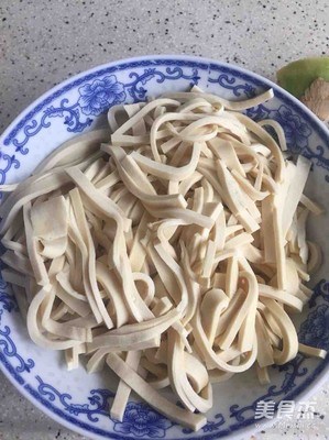 豆制品百叶的制作方法