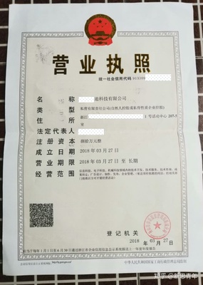 营业执照多大