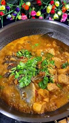 豆腐炖鱼块的家常做法