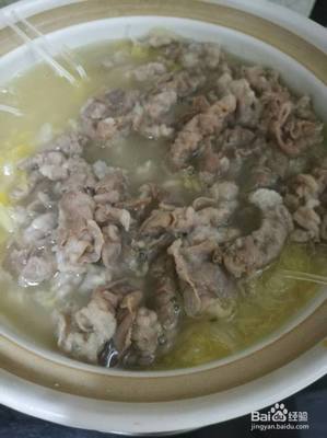 羊肉粉丝汤的家常做法