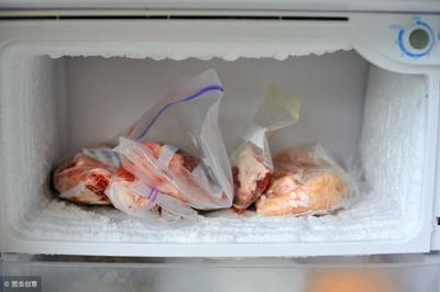 新鲜肉放冰箱里冷冻能放多久