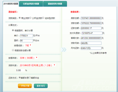 房贷提前部分还款计算