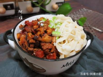 香菇肉打卤做法
