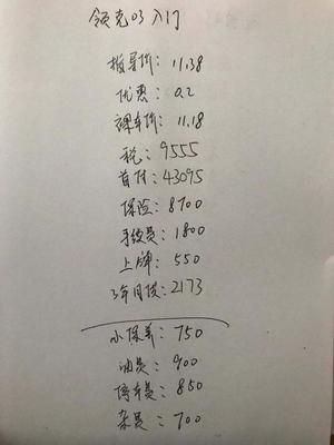 汽车销售月工资