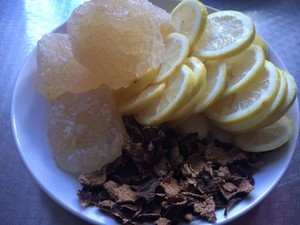 柠檬陈皮膏的制作方法