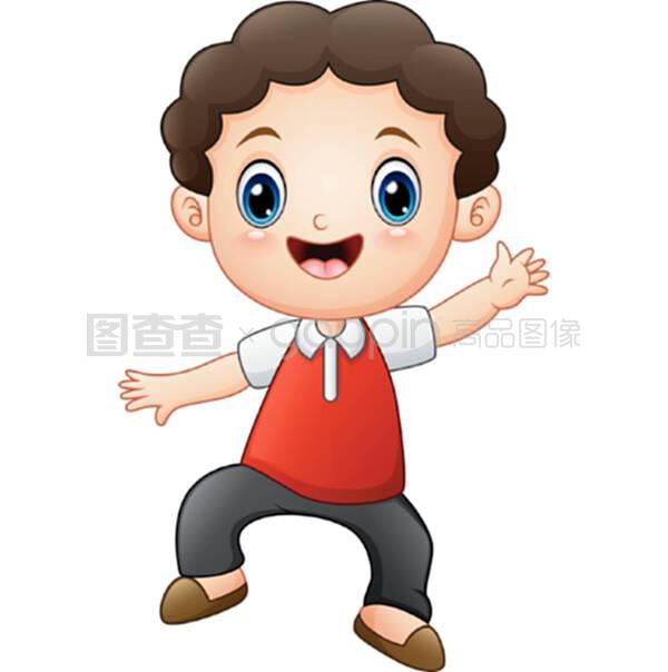 可爱的小男孩漫画