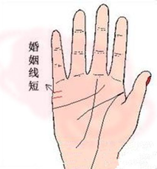 如何看手相婚姻线