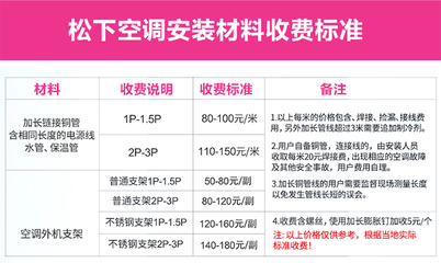 松下冰箱维修收费标准