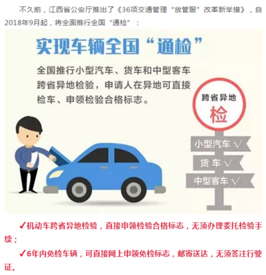 检车手续