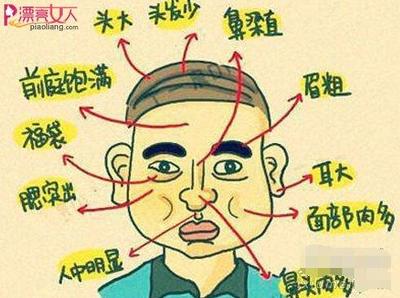 头大面相
