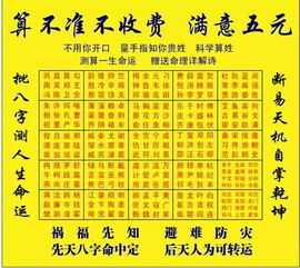 如何测算八字