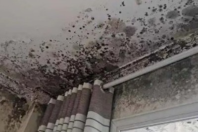 楼梯间厨房外墙渗水起皮