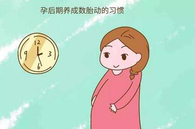 孕妇如何数胎动