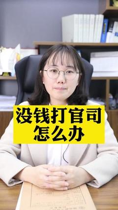 没钱请不起律师怎么办