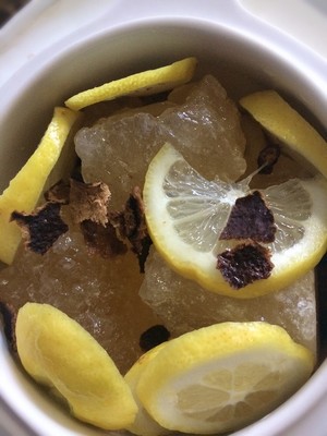 柠檬陈皮膏的制作方法