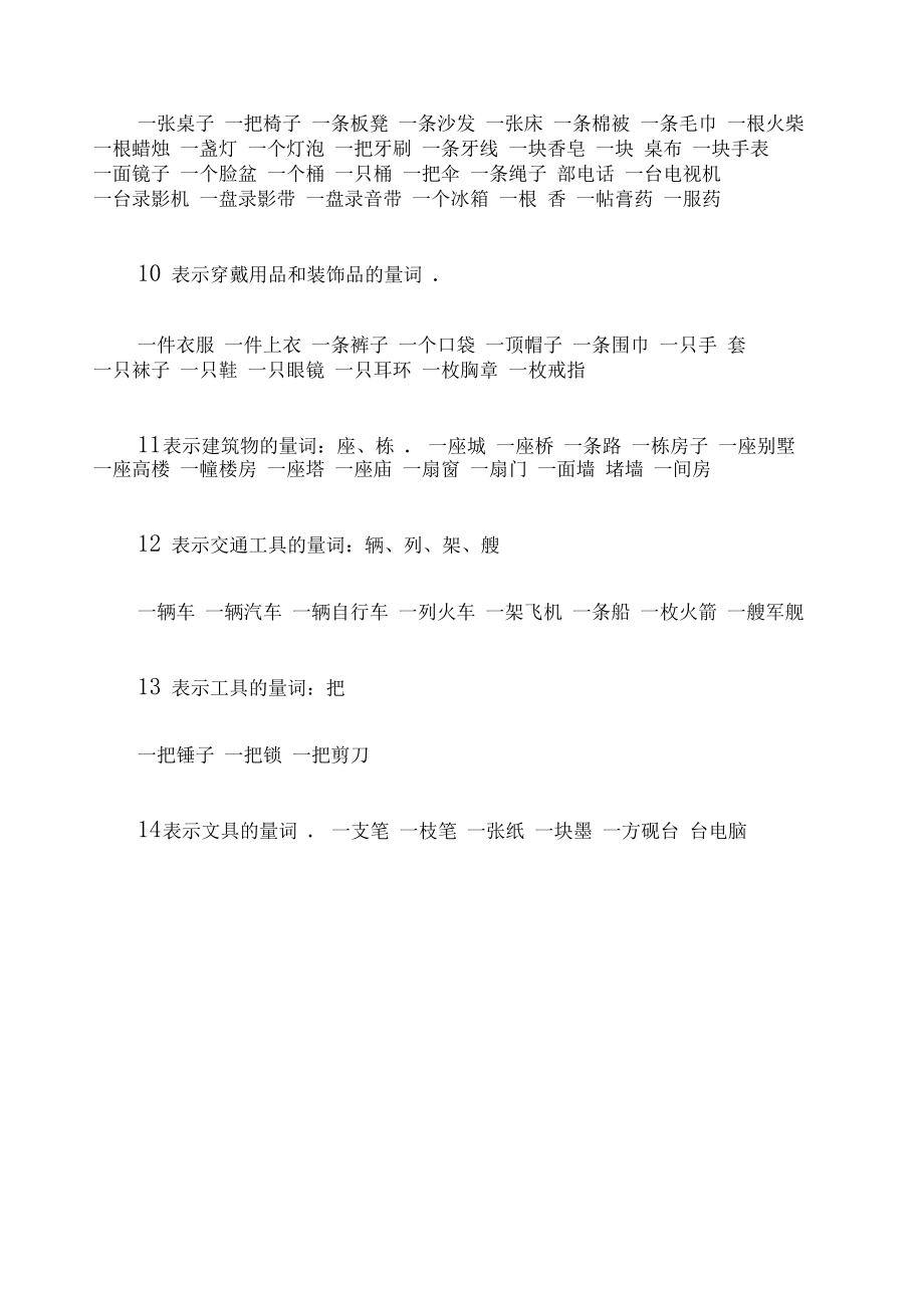 沙发用什么量词