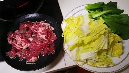 火锅羊肉片制作方法