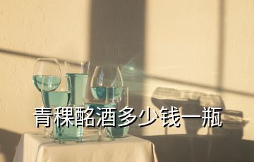 原浆青稞酒多少钱一瓶