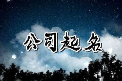 高端大气公司名字大全