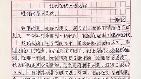 我在作文怎么写