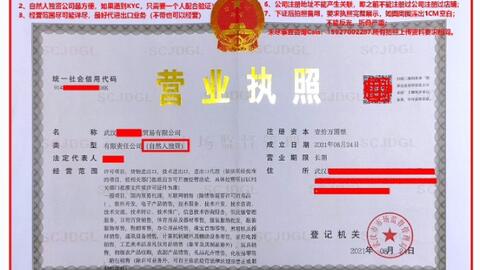 一个人可以注册几个营业执照