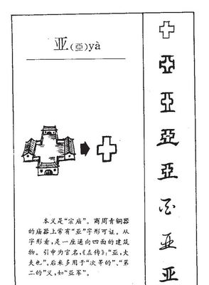 亚字取名