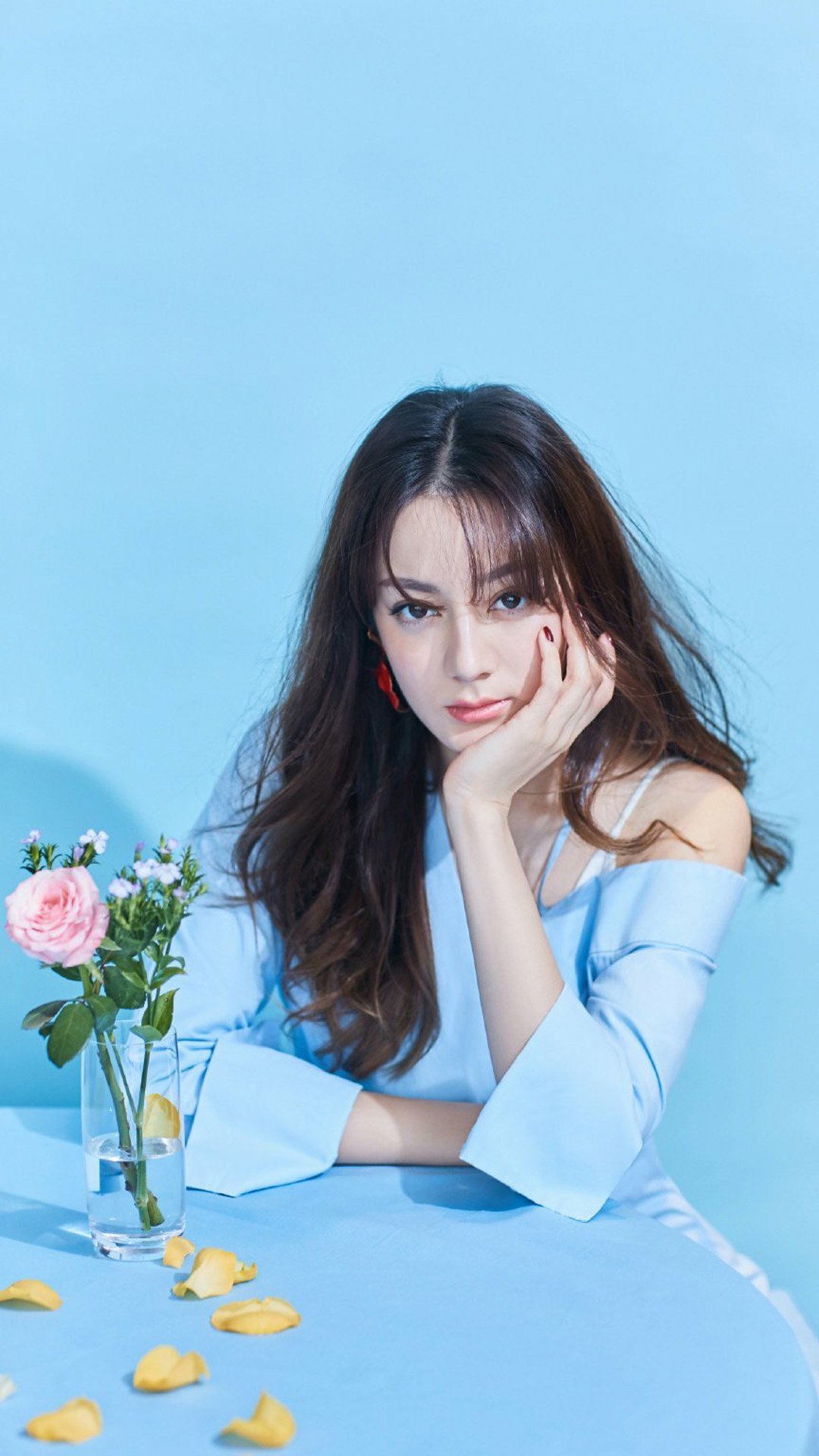 迪丽热巴性感仙气写真桌面壁纸-大陆明星-手机壁纸下载-美桌网