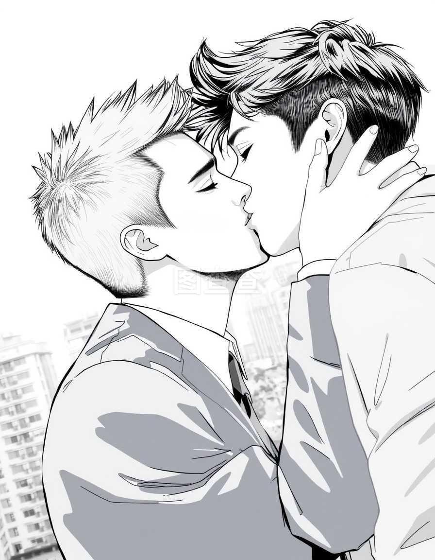 漫画男男cp开车图