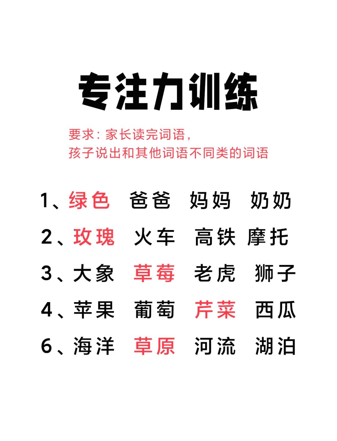 集中注意力看的对应词语是什么