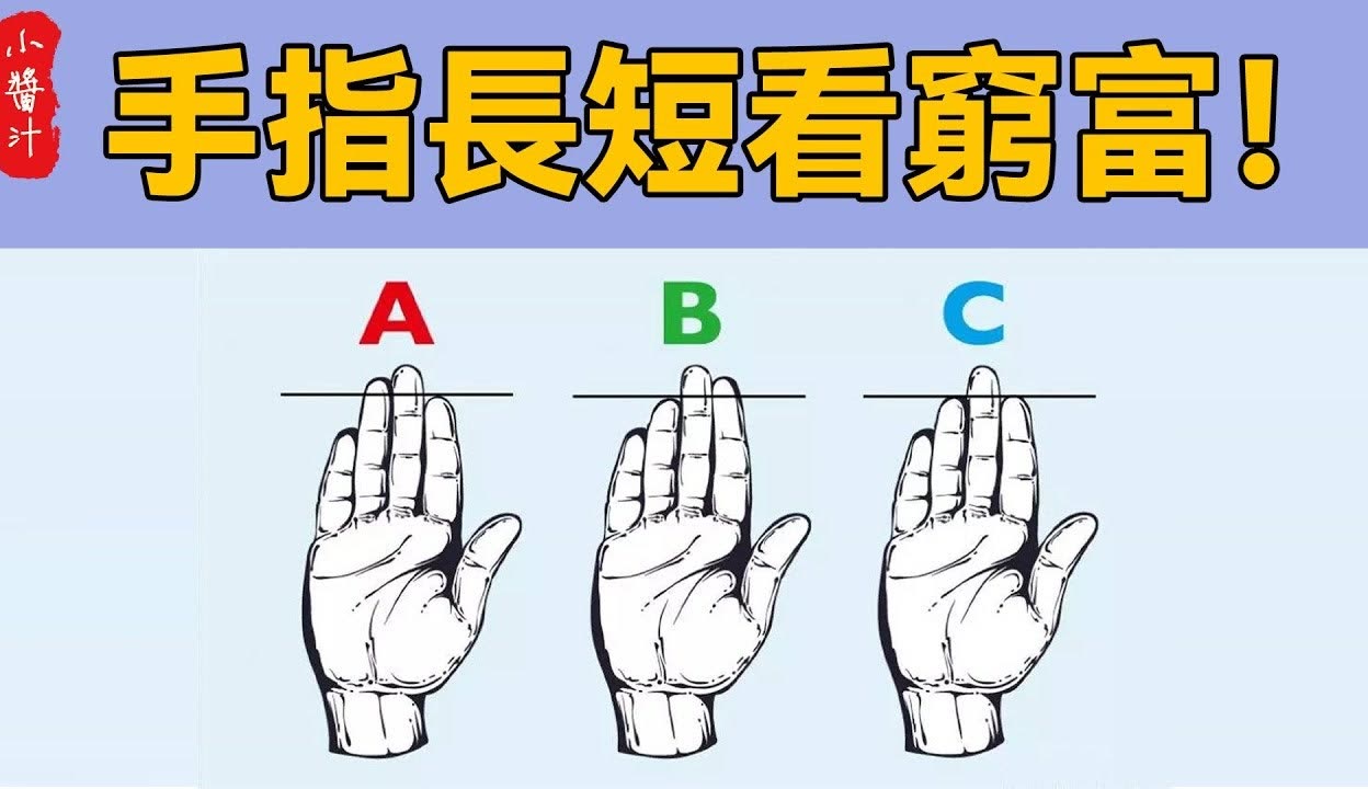 手指看命运指长短