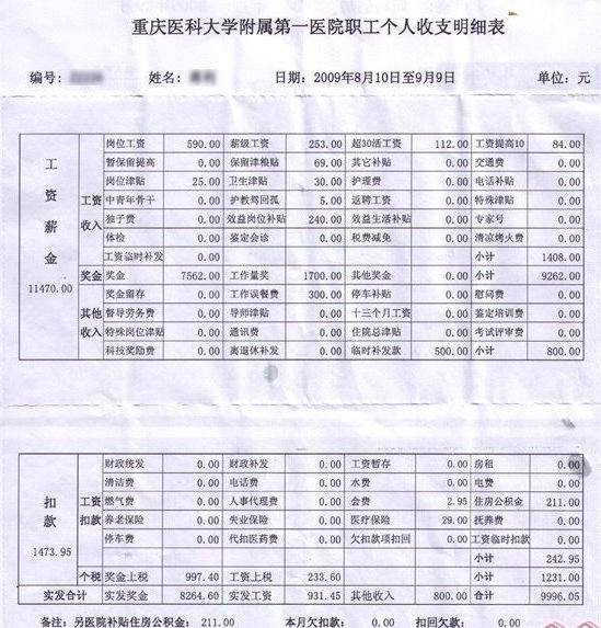 医院薪级工资怎么算