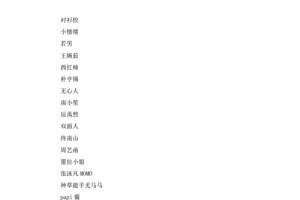 两个字的公司名字大全